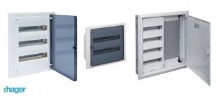 Пополнение ассортимента товаров - электромонтажные боксы Hager 