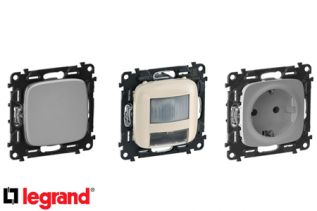 Пополнение ассортимента - электрофурнитура Legrand серии Valena Allure