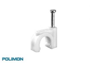 Поступление товара - пластиковые, квадратные и круглые скобы Polimon